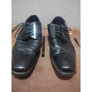 (DAMAGED) Giorgio V Wing Tip Shoes Mens Size 9.5